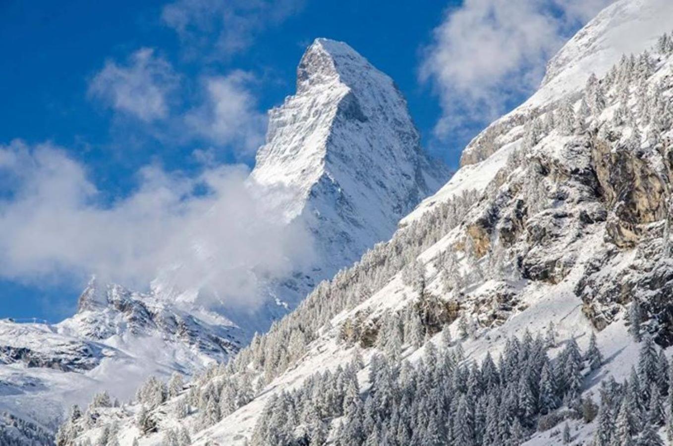 Monte Rosa Taesch, Apartments Mit Wellness Bereich Eksteriør billede