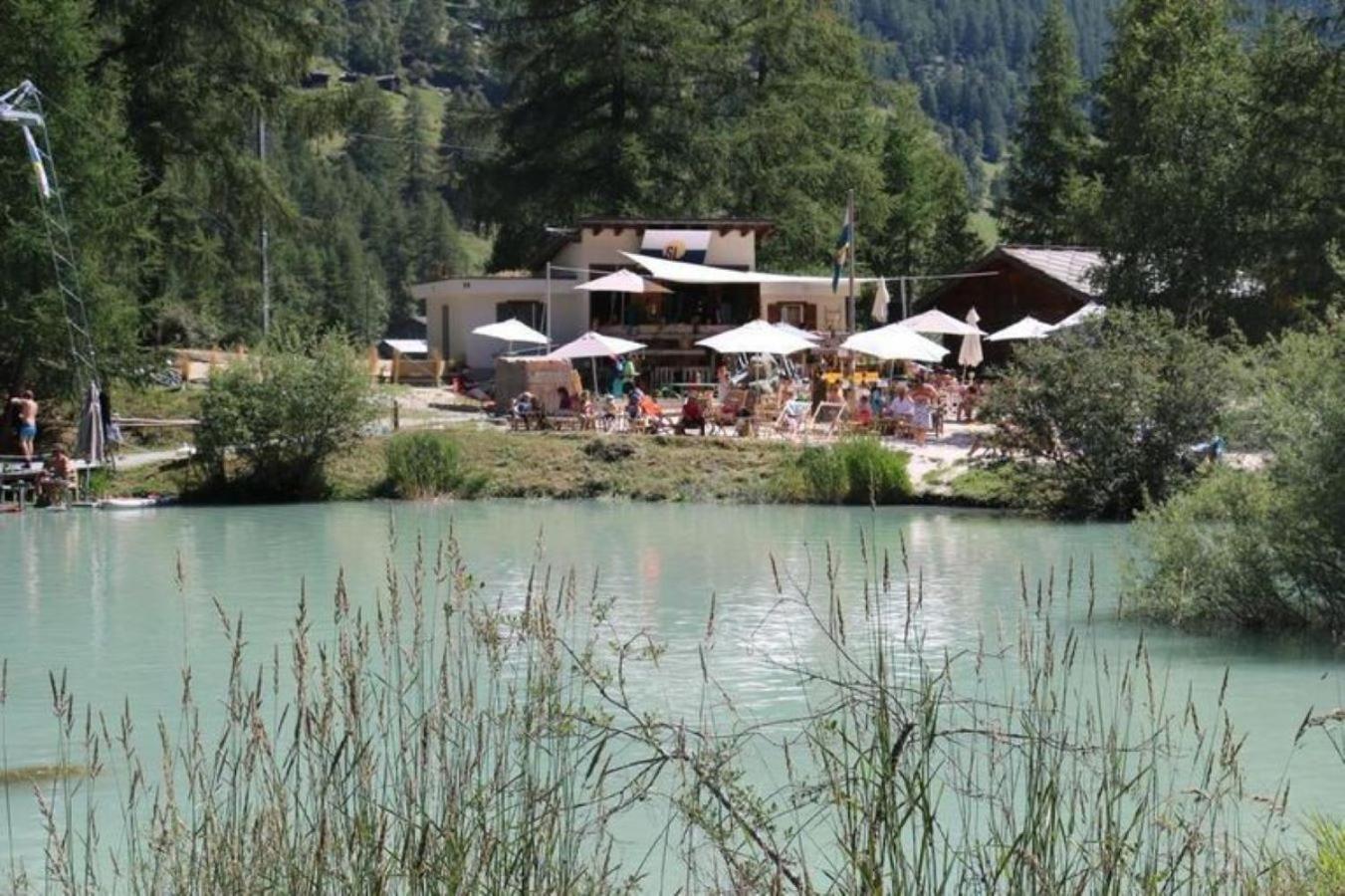 Monte Rosa Taesch, Apartments Mit Wellness Bereich Eksteriør billede
