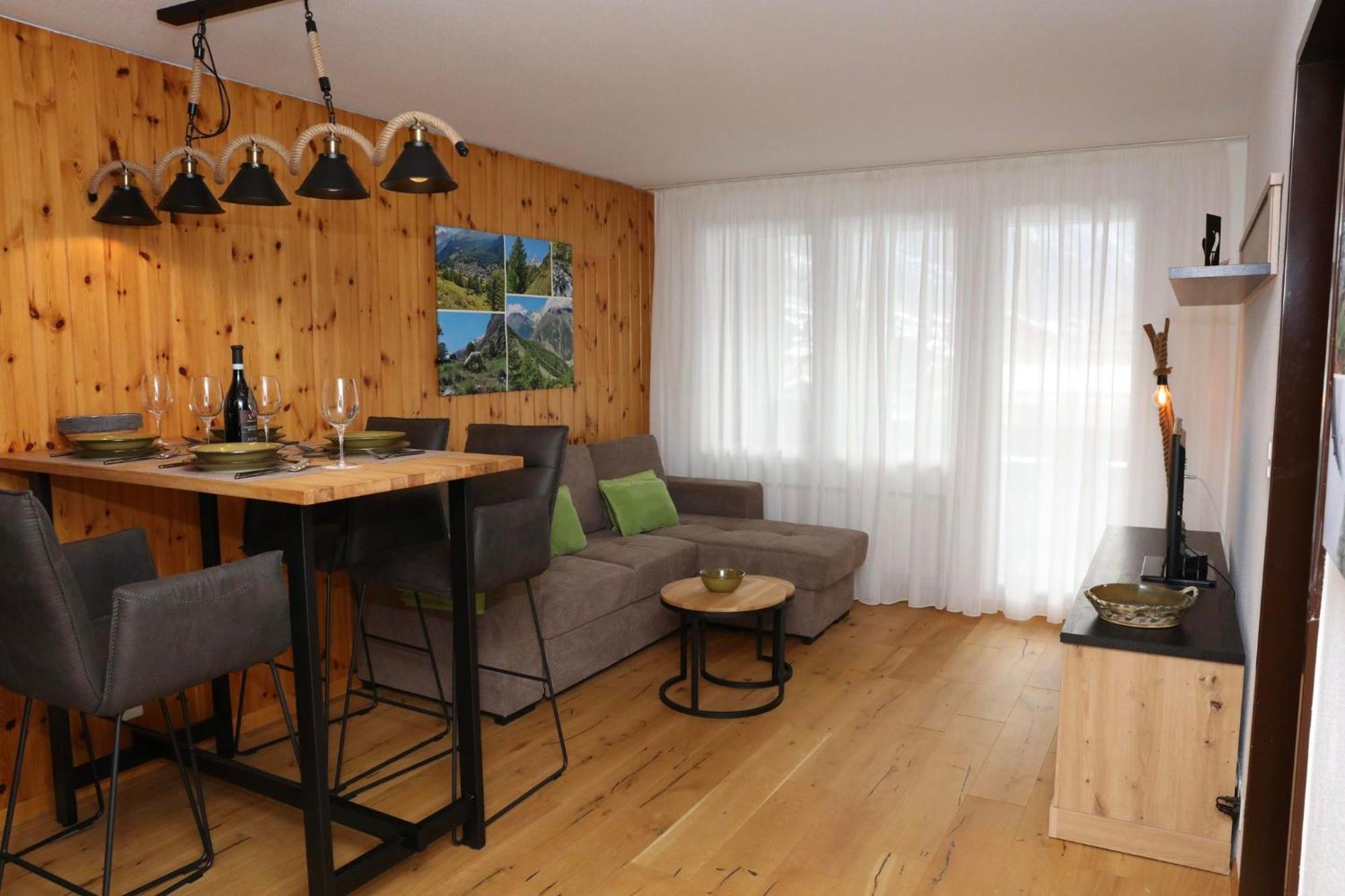 Monte Rosa Taesch, Apartments Mit Wellness Bereich Eksteriør billede