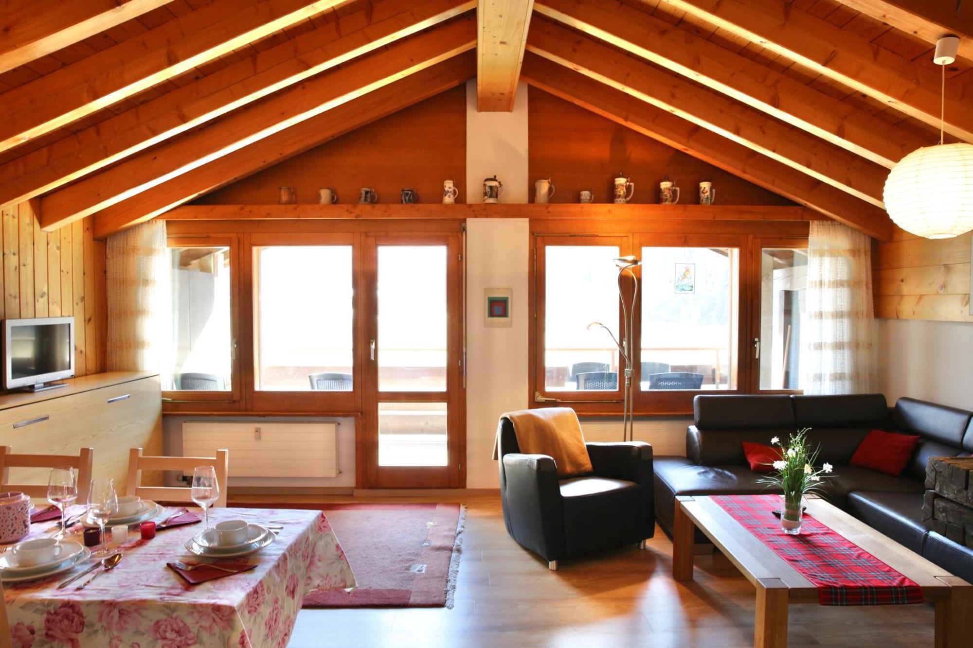 Monte Rosa Taesch, Apartments Mit Wellness Bereich Eksteriør billede