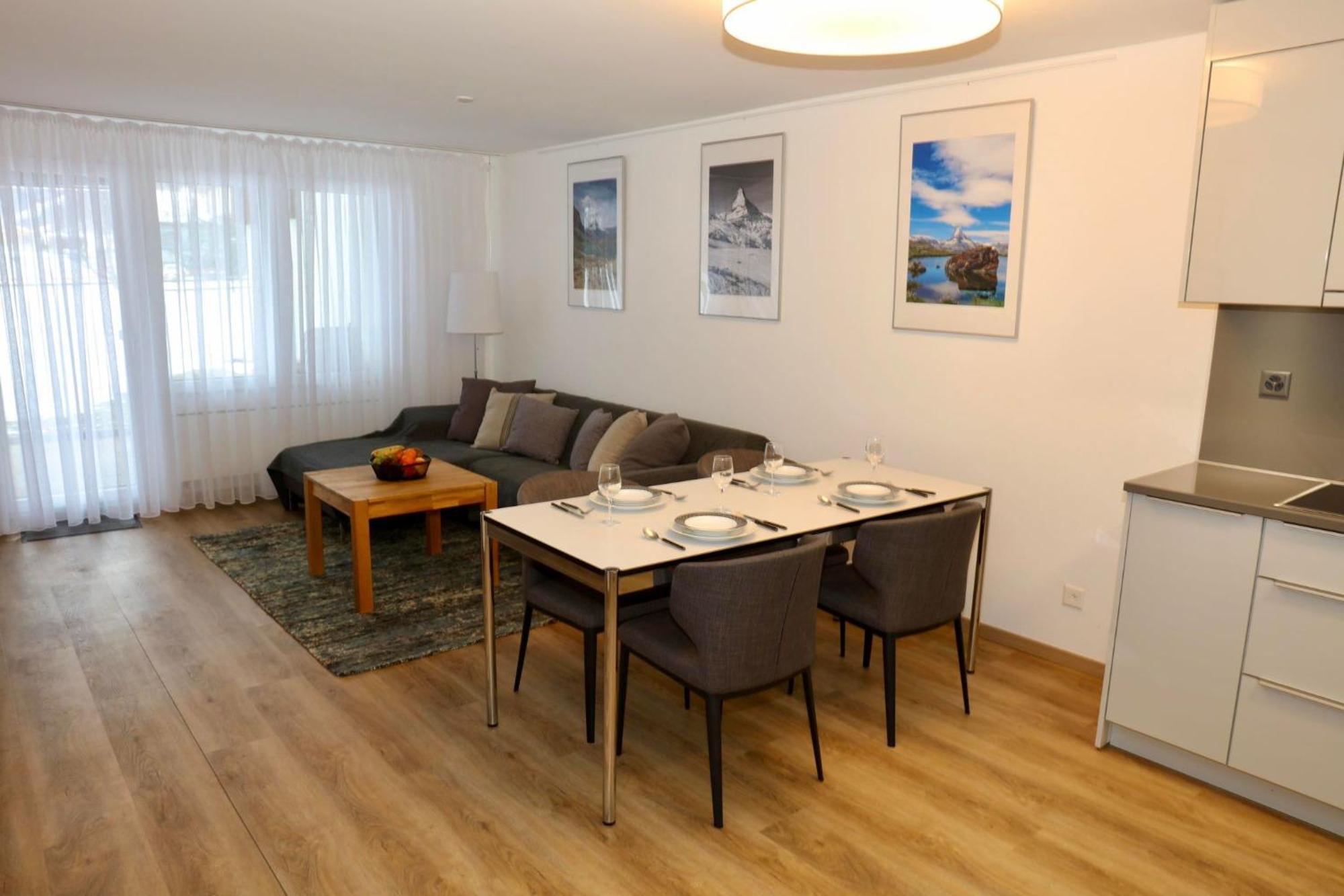 Monte Rosa Taesch, Apartments Mit Wellness Bereich Værelse billede